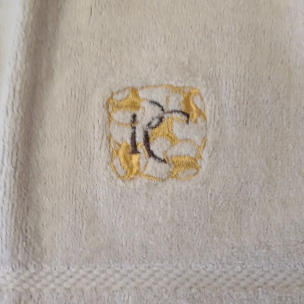 Bundle Of Vintage Colorful Embroidered Hand Towels - Floral 70s & 80's